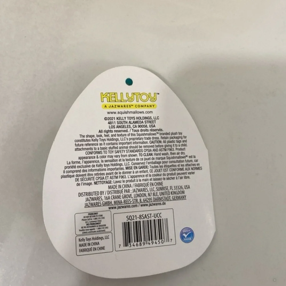 Squishmallows  Norbu 8  Orange Dumbo Octopus - Picture 8 of 8